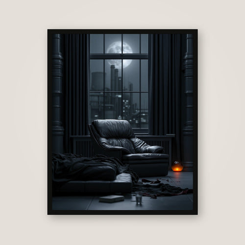 Blue Silence flat black frame main product image