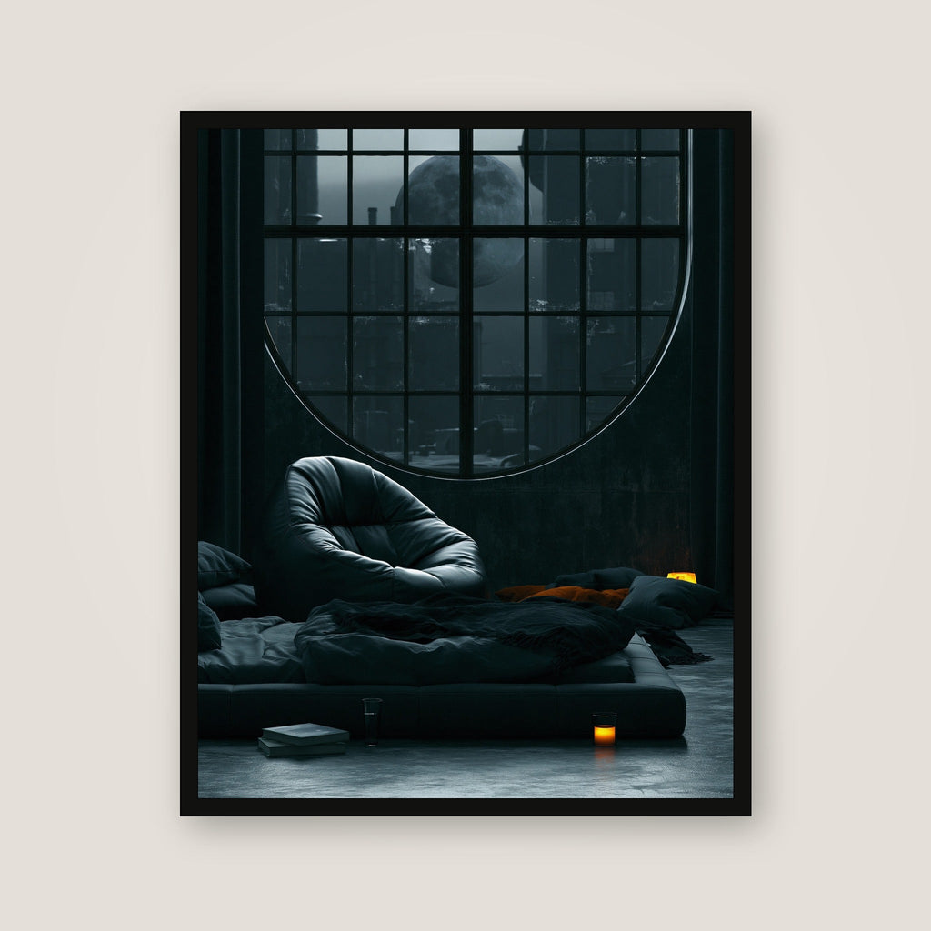 Midnight Lounge framed wall art main product image