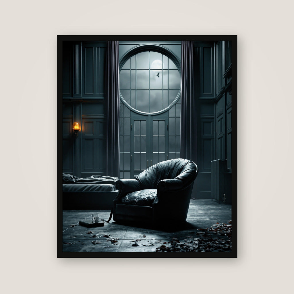 The Quiet Hour flat black frame main product image