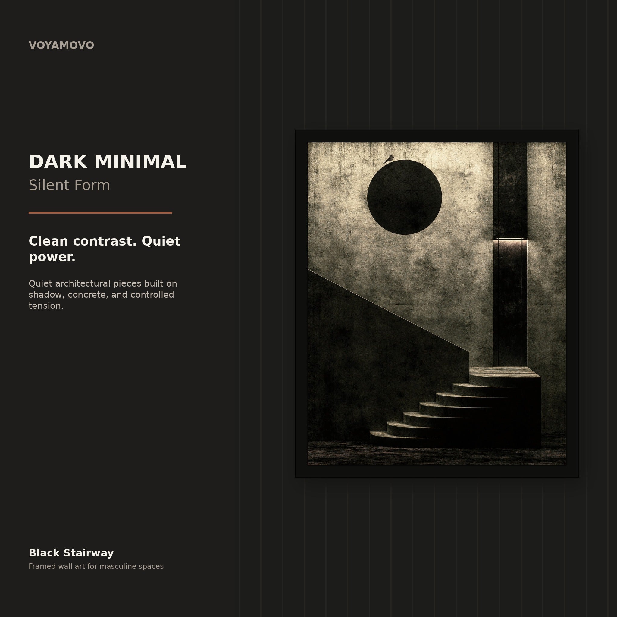 Black Stairway collection mood image