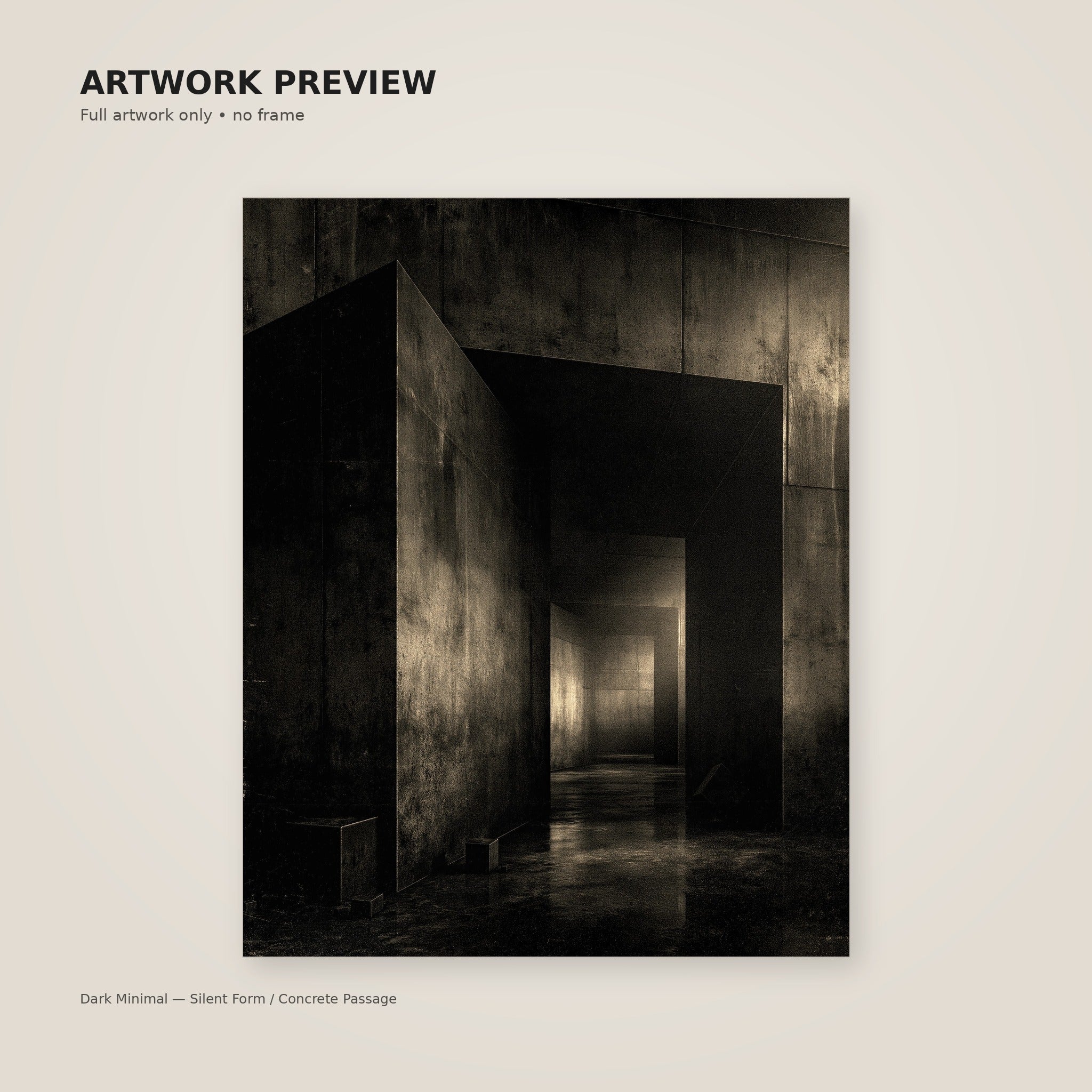 Concrete Passage artwork preview