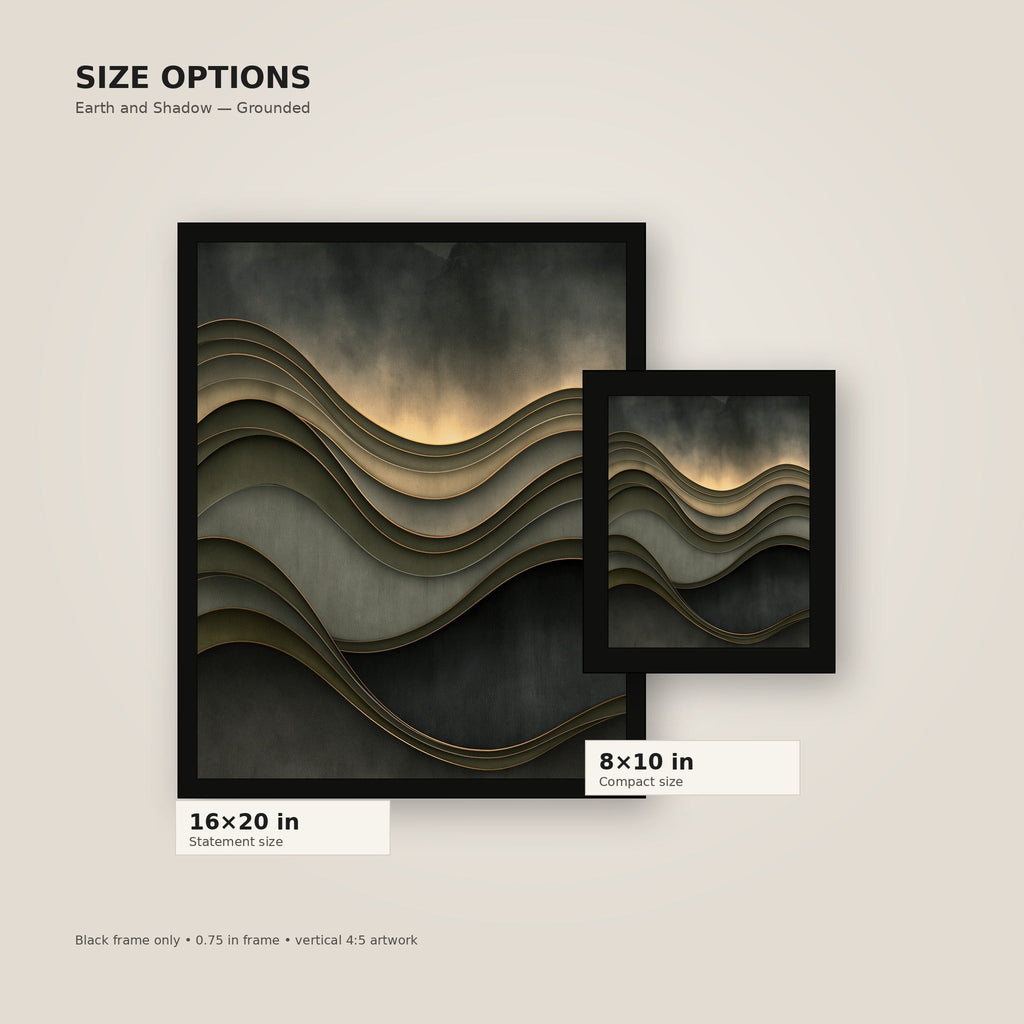 Earth Flow size comparison
