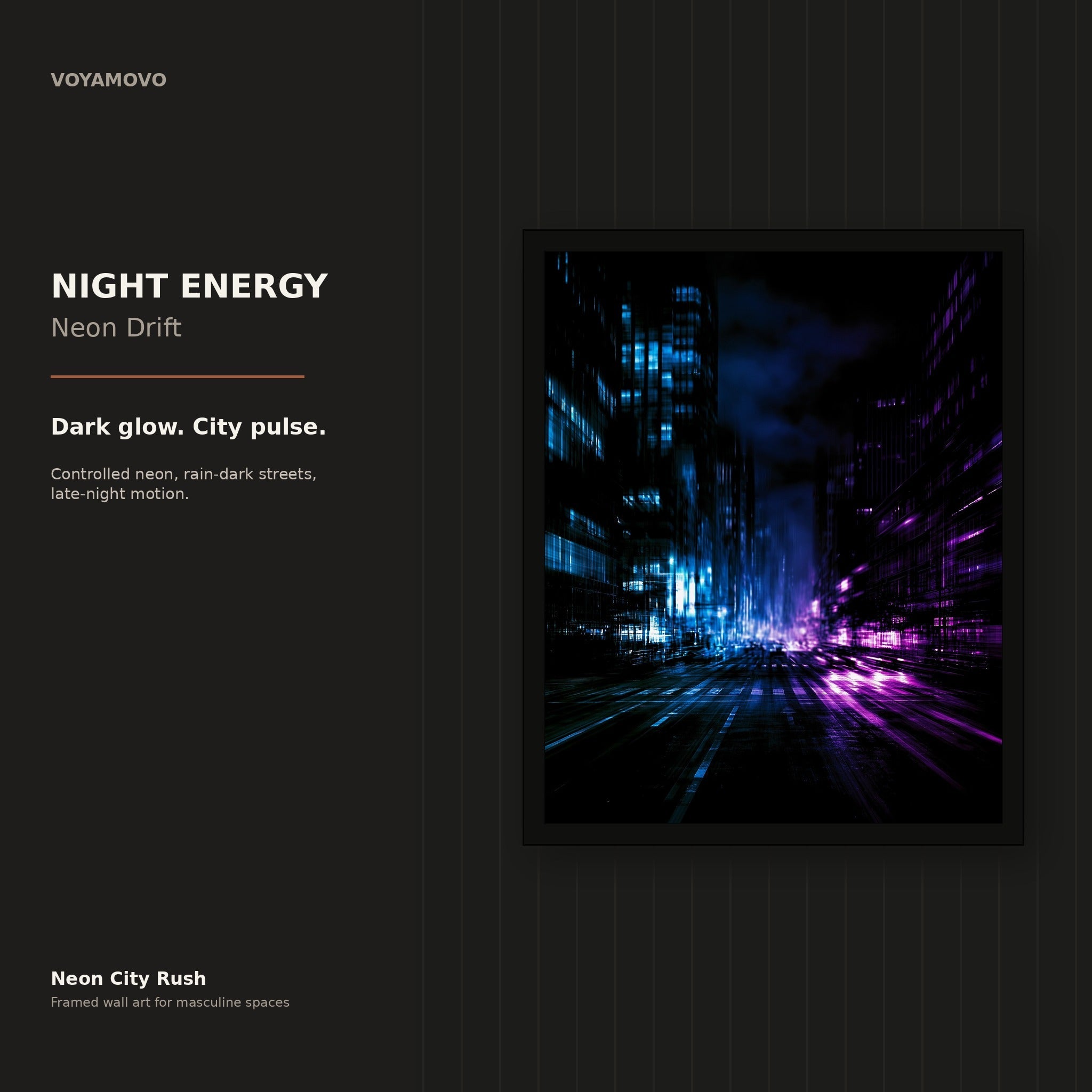 Neon City Rush collection mood image