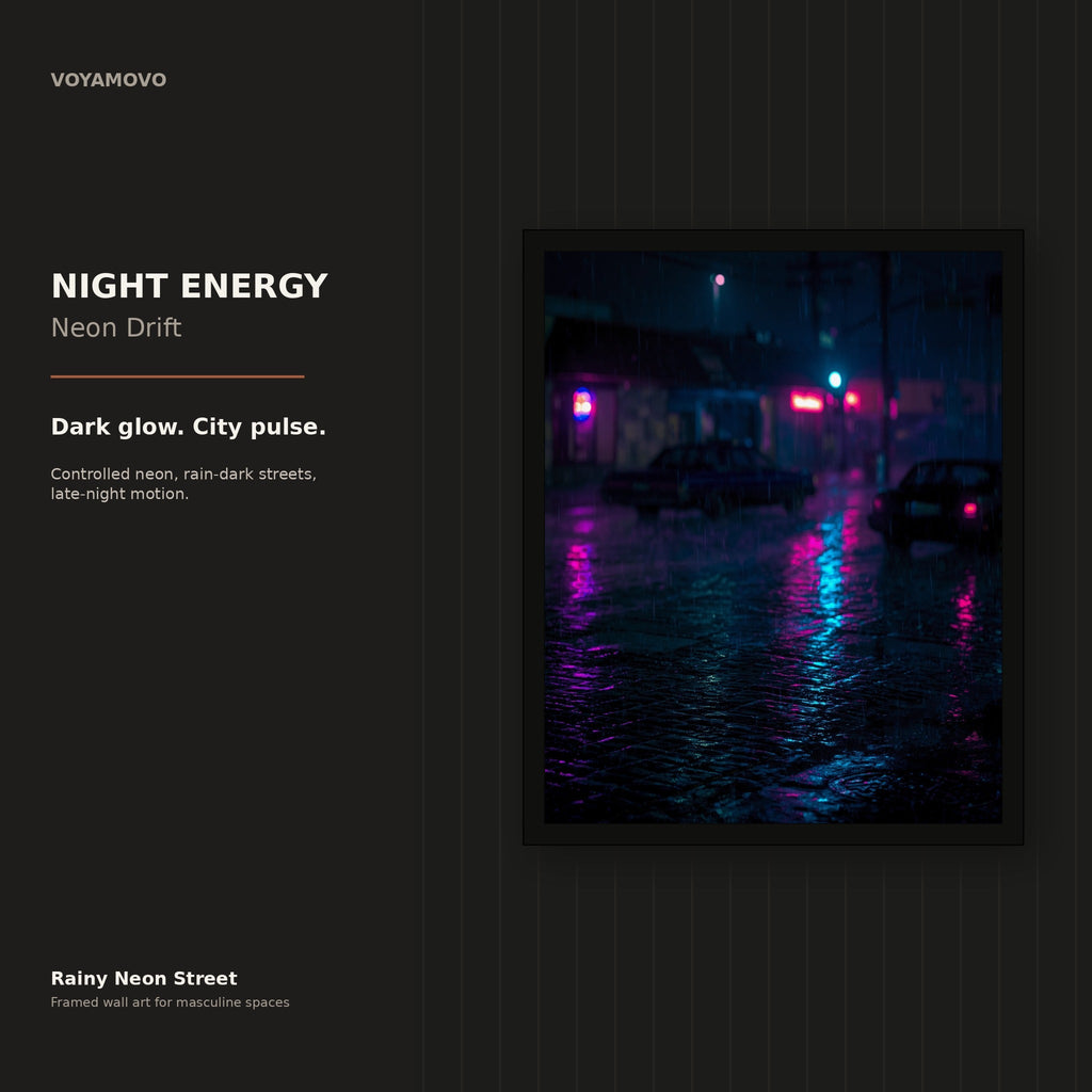 Rainy Neon Street collection mood image