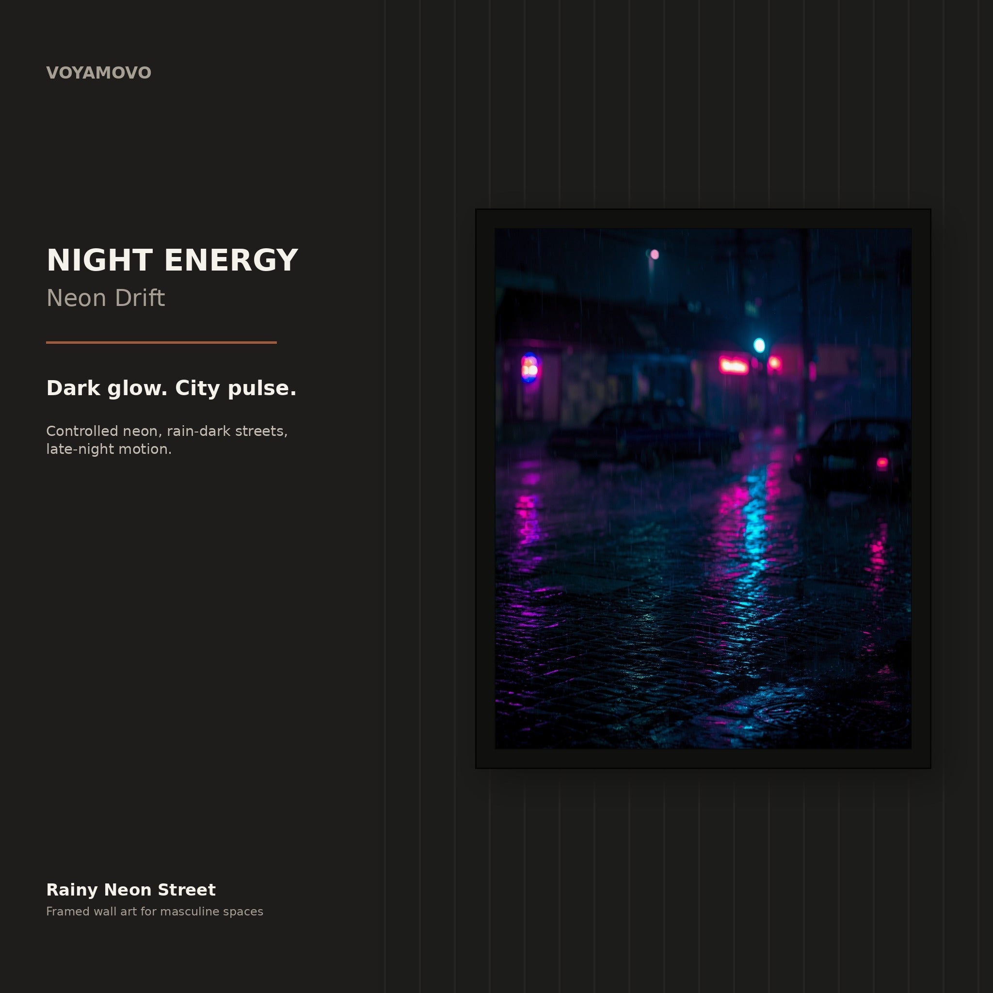 Rainy Neon Street collection mood image