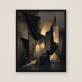 Split Fortress framed wall art main product image