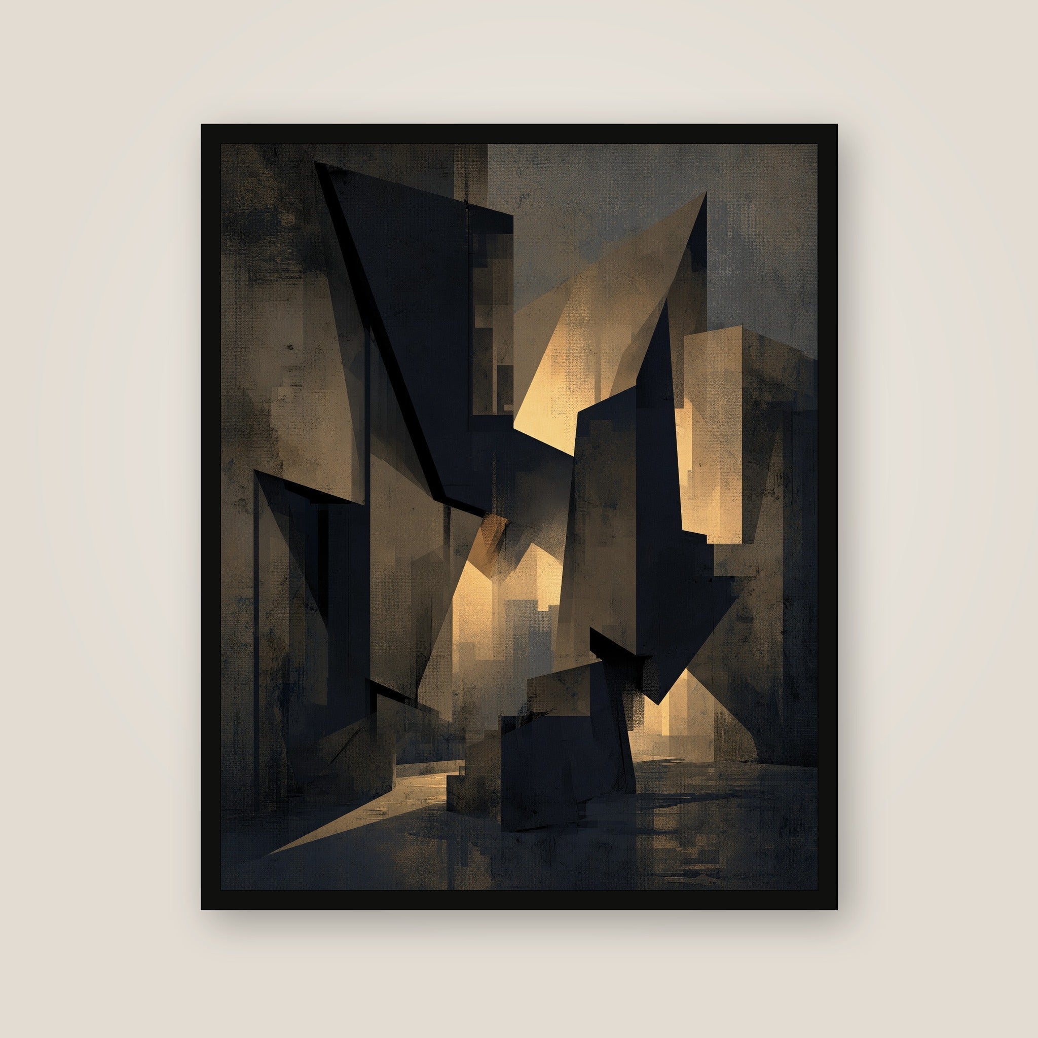 Split Fortress framed wall art main product image